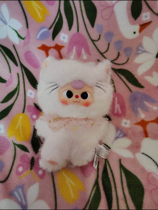 Baby Three Other - Baby Three Whose Cat Am I?- White With Pink